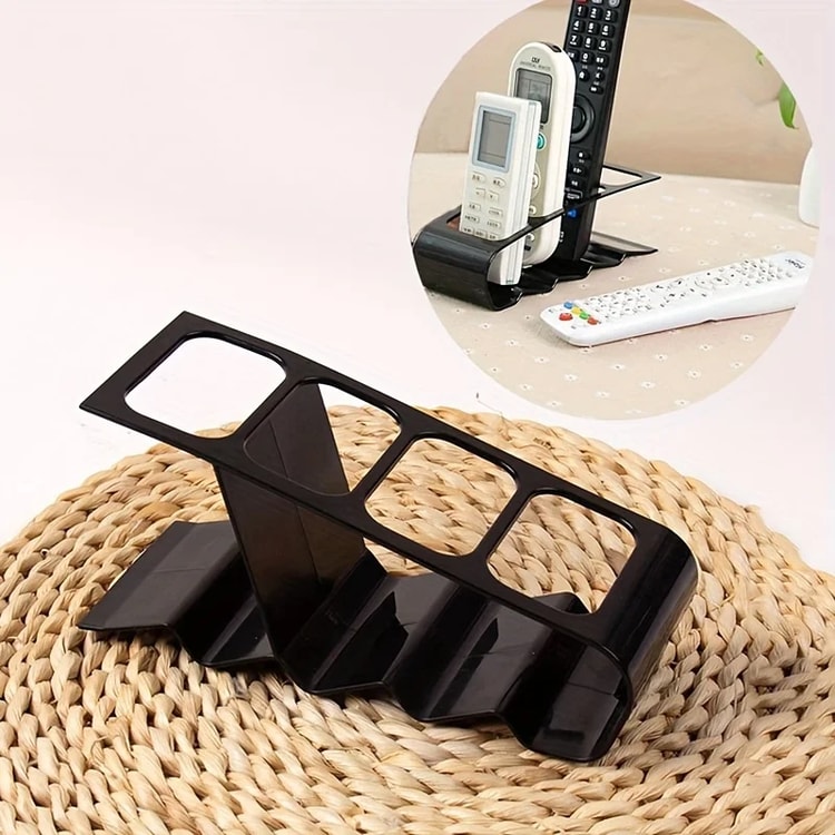 Remote Control Holder Desk Organizer – Space-Saving Storage Rack for Home & Office