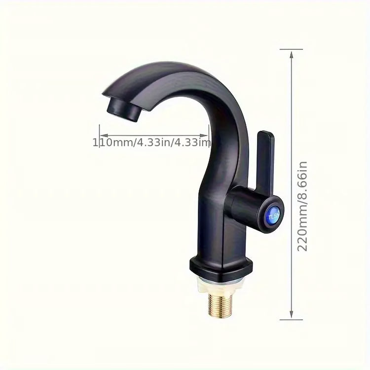 Modern Matte Black Bathroom Faucet with Side Sprayer and Easy Install Design