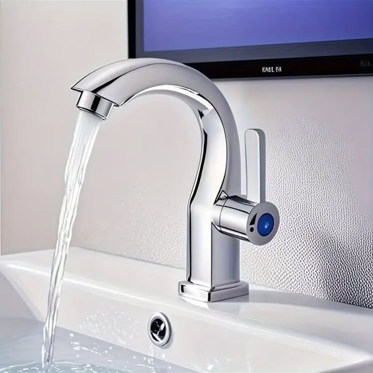 Modern Matte Black Bathroom Faucet with Side Sprayer and Easy Install Design