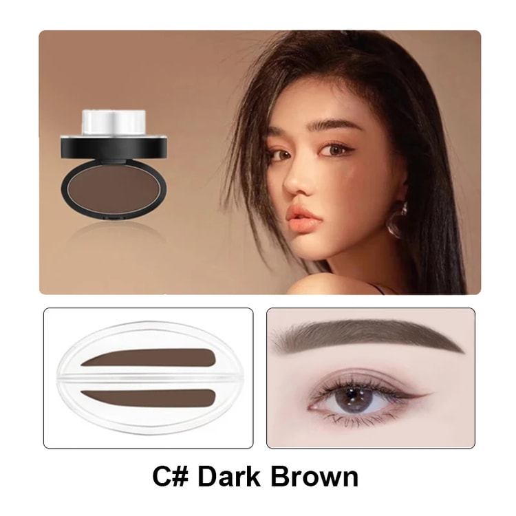 Eyebrow Stamp Kit – Easy Brow Shaping & Makeup Set
