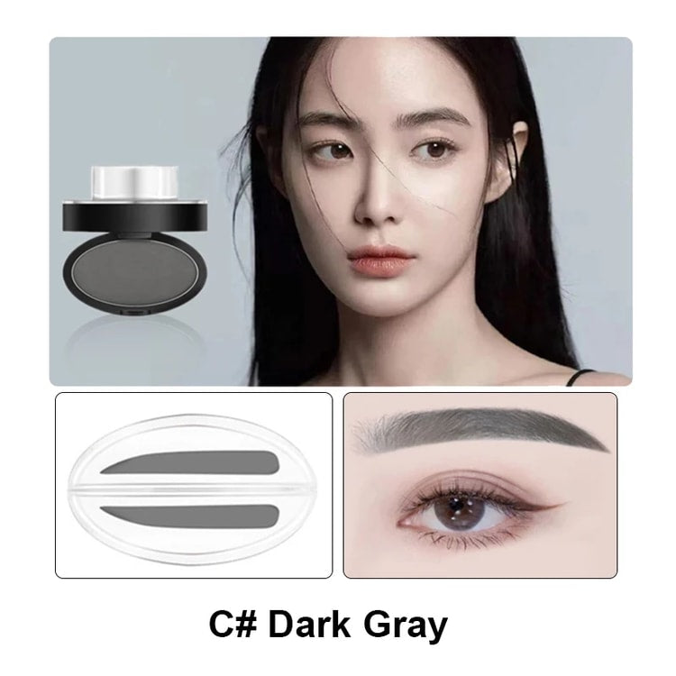Eyebrow Stamp Kit – Easy Brow Shaping & Makeup Set