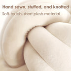 Handmade Knot Pillow – Decorative Throw Pillow for Aesthetic Home Decor & Modern Living Spaces