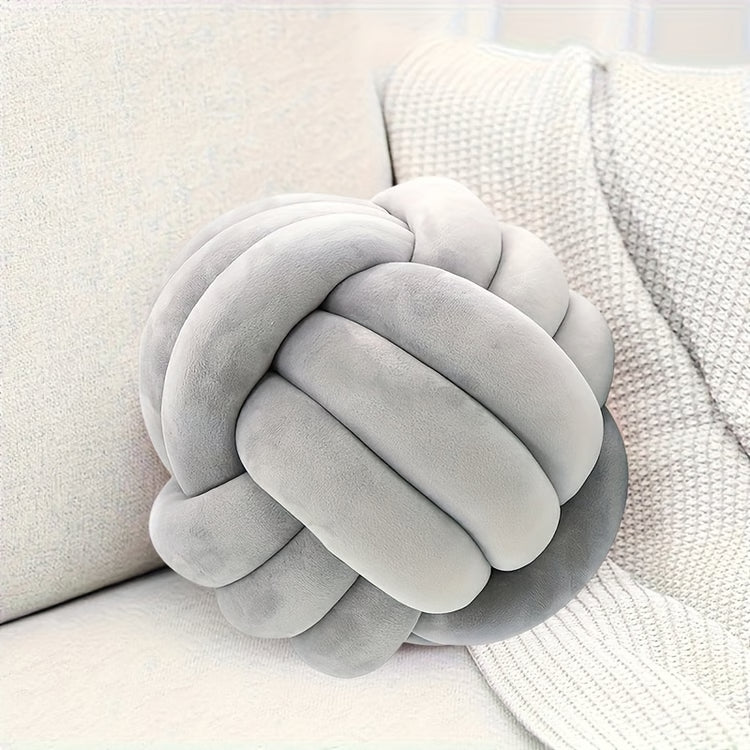 Handmade Knot Pillow – Decorative Throw Pillow for Aesthetic Home Decor & Modern Living Spaces