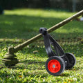 Tri-Wheel Adjustable Support Wheel Attachment for String Trimmers & Lawn Tools