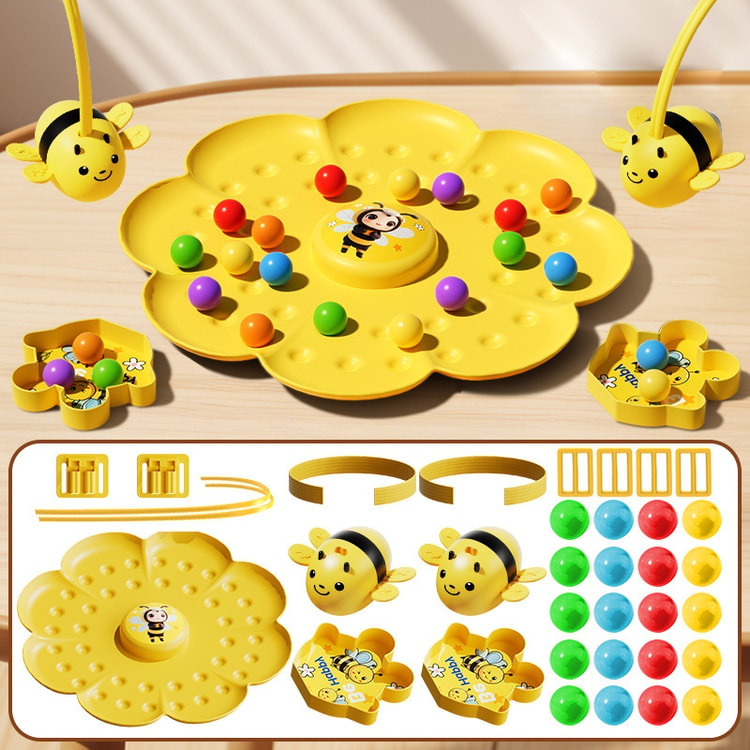 Little Bumblebee Fishing Toys Multifunctional Board Game Puzzle Educational Gift for Kids