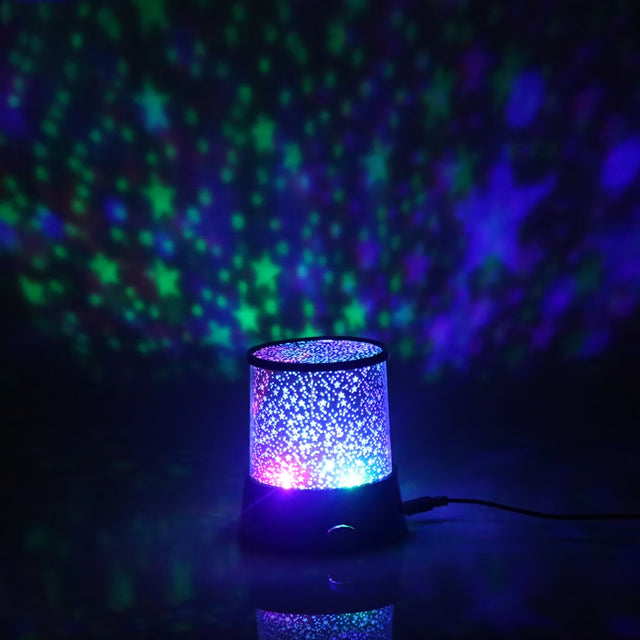 Flashing Colorful Sky Star Master Night Light Projector