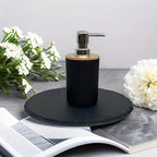 4-Piece Bathroom Accessories Set – Soap Dispenser, Toothbrush Holder, Cup & Soap Dish